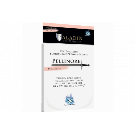 Paladin Sleeves Pellinore Premium Epic Specialist 88x126mm