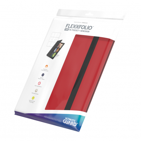 U.Guard Flexxfolio 360 - 18-Pocket Xenoskin Red