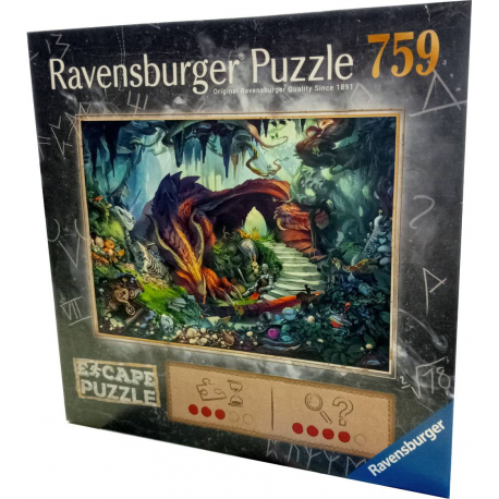 Ravensburger ESCAPE Puzzle In the Dragon 759pc-Caixa Danif