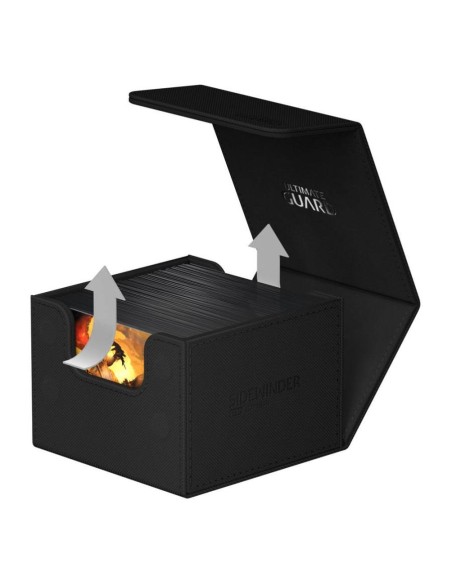 Ultimate Guard Sidewinder 133+ Xenoskin Monocolor Black