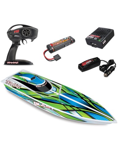Blast Electric Race Boat RTR Green USBC