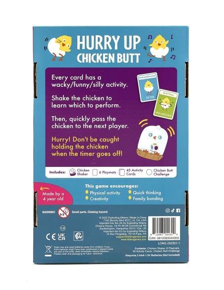 Hurry Up Chicken Butt: Exploding Kittens