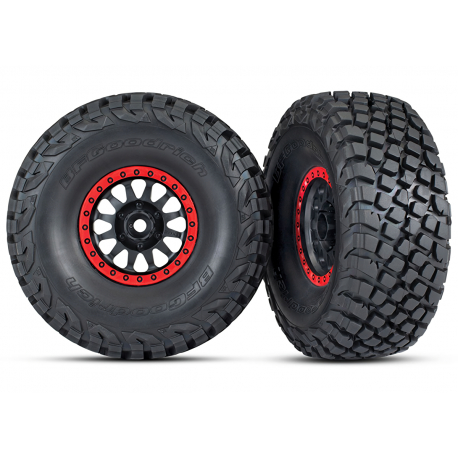 Tires and wheels, assembled, glued BFGoodrich® Baja KR3 RED