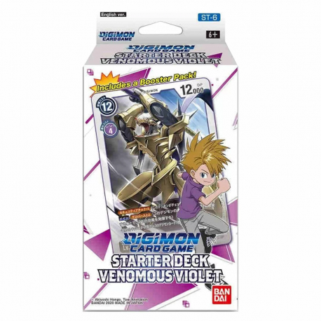 Digimon Card Game Starter Deck Venomous Violet ST6