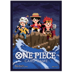 One Piece Card Game Official Sleeves Three Captains (Pixel )