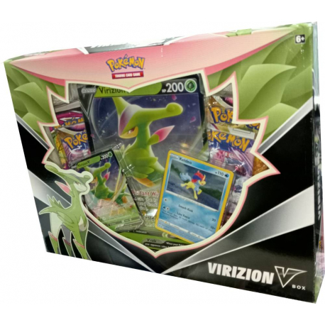 PKM Virizion V Box Caixa Danificada