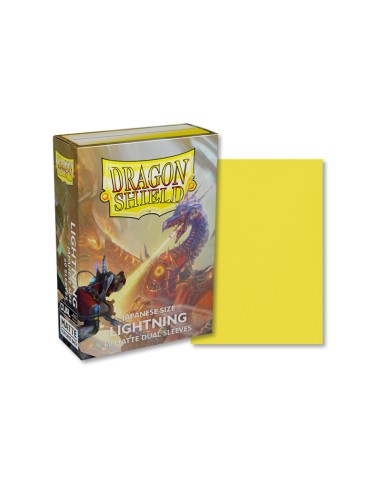 Dragon Shield Dual Matte Small Sleeves - Lightning