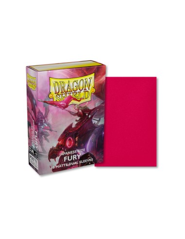 Dragon Shield Dual Matte Small Sleeves - Fury