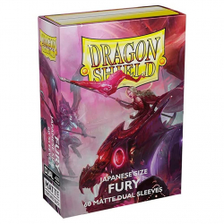 Dragon Shield Dual Matte Small Sleeves - Fury