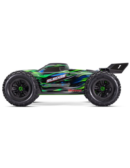 SLEDGE: 1/8 TRUGGY 4WD 6S BL Green BELTED