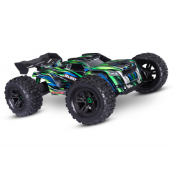 SLEDGE: 1/8 TRUGGY 4WD 6S BL Green BELTED