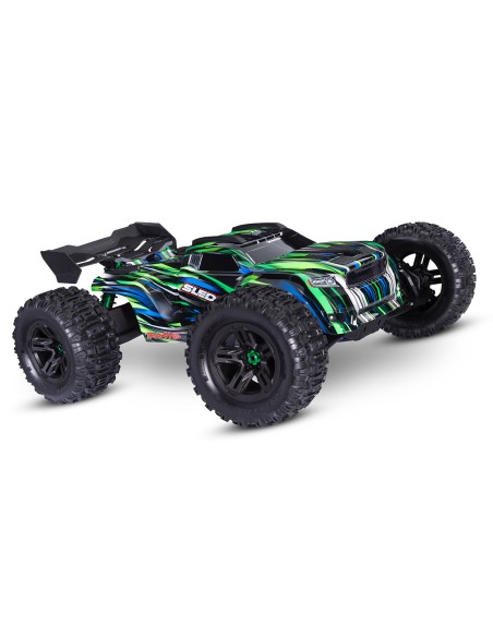 SLEDGE: 1/8 TRUGGY 4WD 6S BL Green BELTED