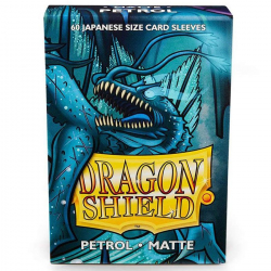 Dragon Shield Matte Small Sleeves - Petrol