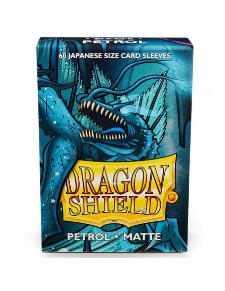 Dragon Shield Matte Small Sleeves - Petrol