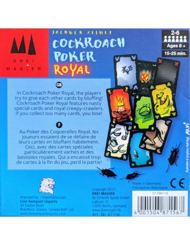 Cockroach Poker Royal
