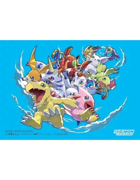Digimon Card Game Official 2024 Sleeves Friends of Adventure