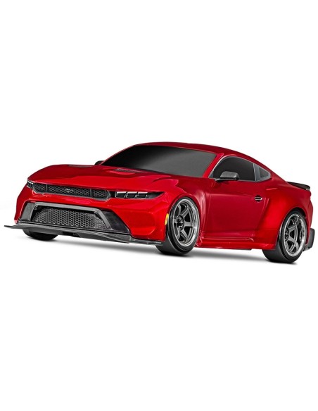 4-TEC Ford Mustang 1/10 DRIFT Brushed RED