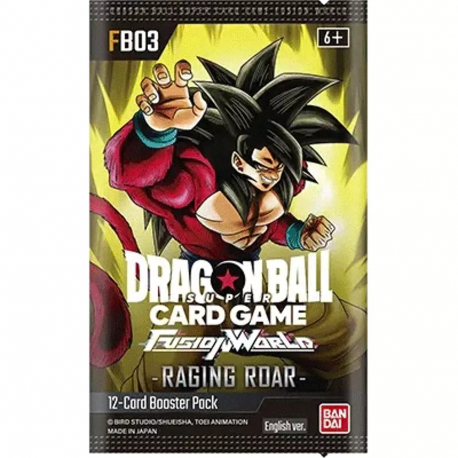 Dragon Ball SCG Fusion World Raging Roar Booster FB03