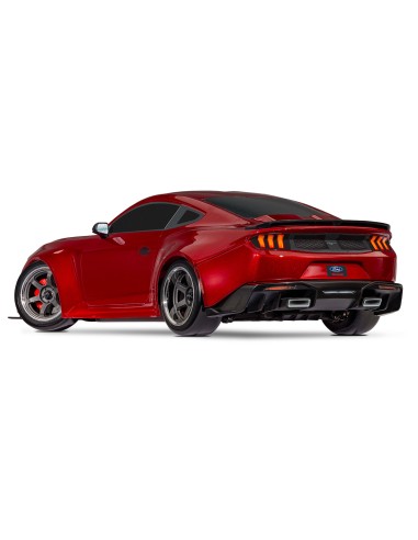 4-TEC Ford Mustang 1/10 DRIFT Brushed RED