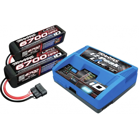 Charger, EZ-Peak Live iD 12-AMP Charger 2 x 6700 4S Lipo