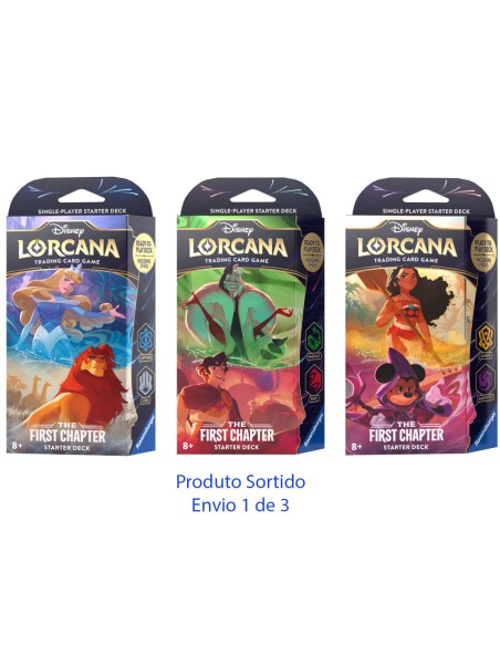Disney Lorcana The First Chapter Starter Deck EN