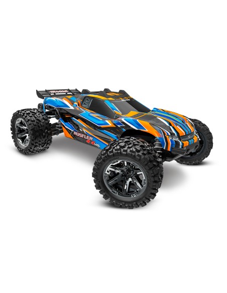 RUSTLER 4X4 HD VXL ORNG Clipless
