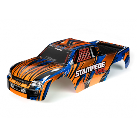 Body, Stampede VXL, orange & blue