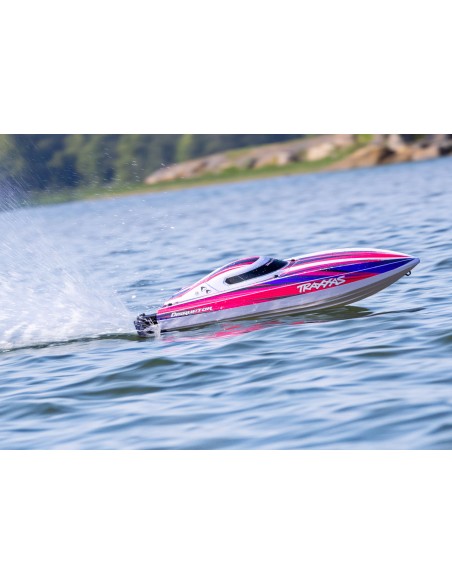 Disruptor: 26 Boat brushless VXL-4s Self-Righting PINK