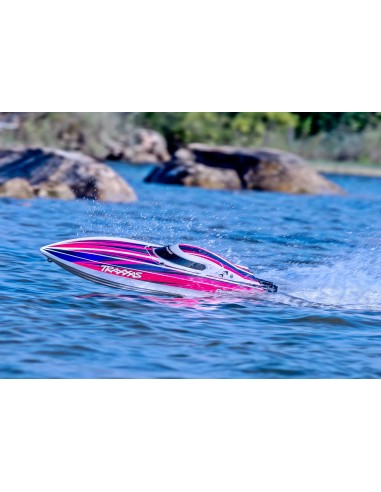 Disruptor: 26 Boat brushless VXL-4s Self-Righting PINK