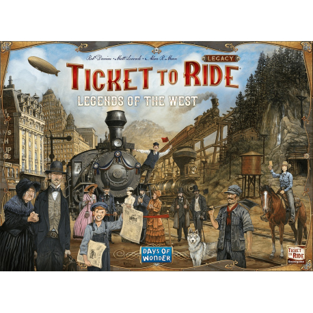 Ticket To Ride Legacy - Legends of the West