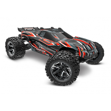 RUSTLER 4X4 HD VXL RED Clipless