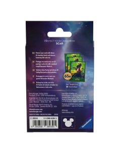 Disney Lorcana Scar Sleeves 2