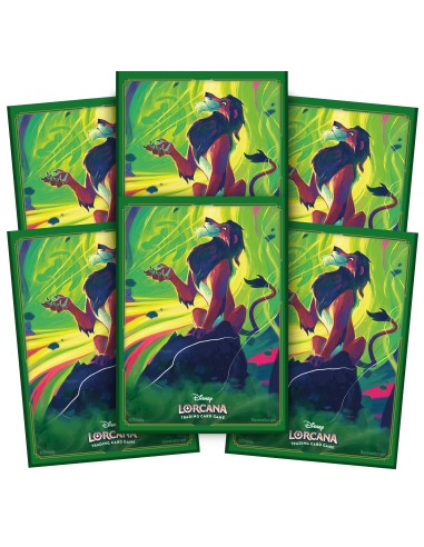 Disney Lorcana Scar Sleeves