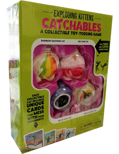 Exploding Kittens: Catchables 4-Pack-Caixa Danificada