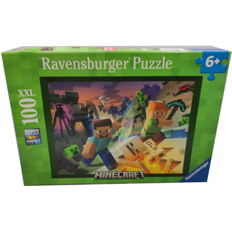 Ravensburger Puzzle - Minecraft XXL - 100pc-Caixa Danificada