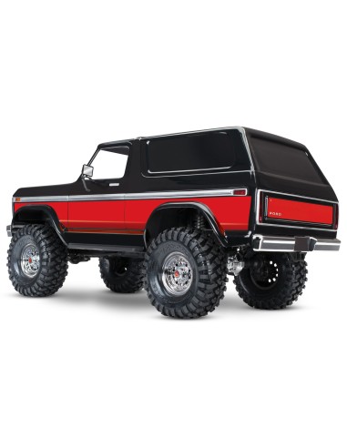 TRX4 1979 Ford Bronco 4WD Crawler RED Clipless