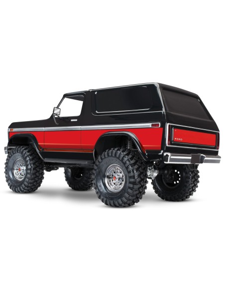 TRX4 1979 Ford Bronco 4WD Crawler RED Clipless