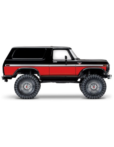 TRX4 1979 Ford Bronco 4WD Crawler RED Clipless