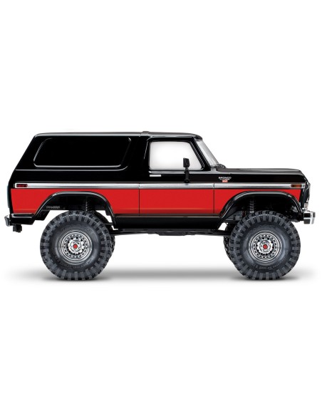 TRX4 1979 Ford Bronco 4WD Crawler RED Clipless