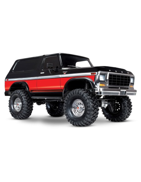 TRX4 1979 Ford Bronco 4WD Crawler RED Clipless