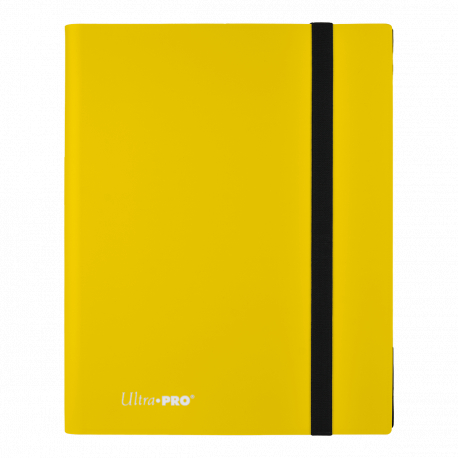 UP 9-Pocket PRO-Binder Eclipse Lemon Yellow