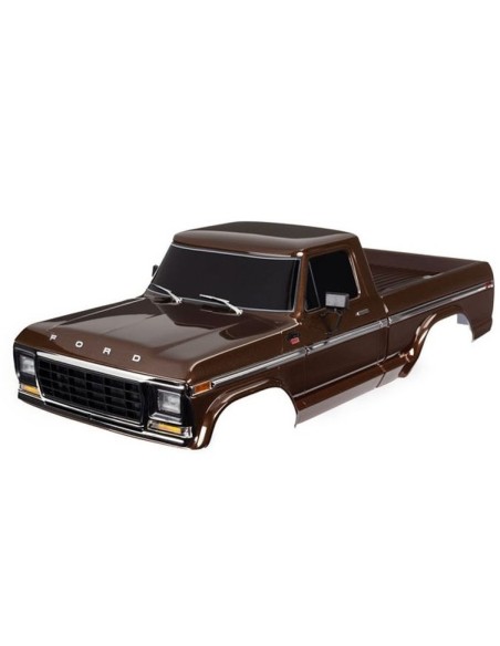 Body, Ford F-150 (1979), complete, brown (painted)