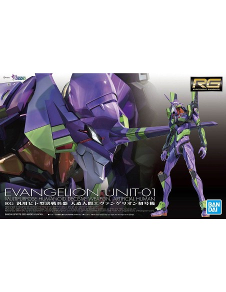 RG Multipurpose Humanoid Decisive Weapon Evangelion Unit-01