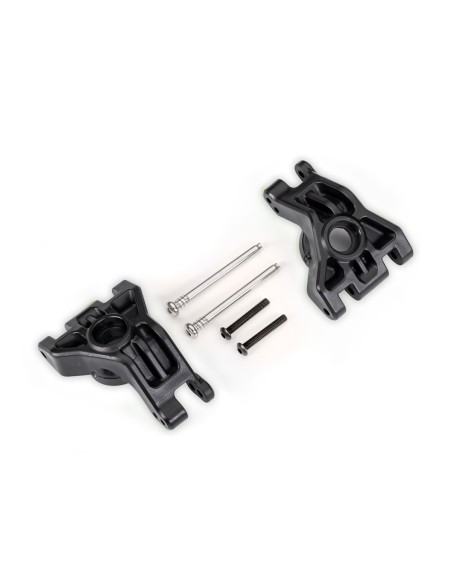 Carriers, stub axle, rear, extreme heavy duty, black