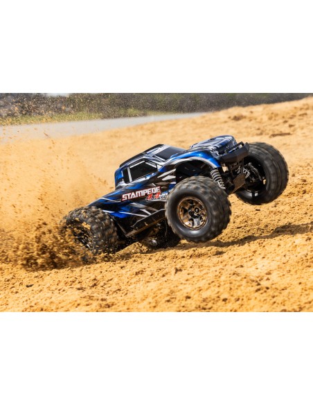 Stampede 4X4 VXL: 1/10 scale 4X4 monster truck BLUE