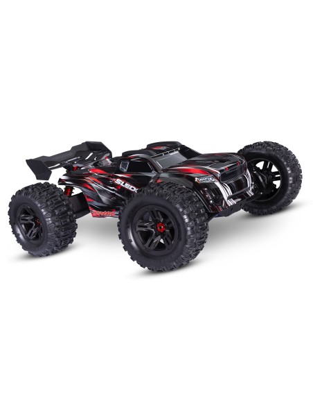 SLEDGE: 1/8 TRUGGY 4WD 6S BL RED BELTED