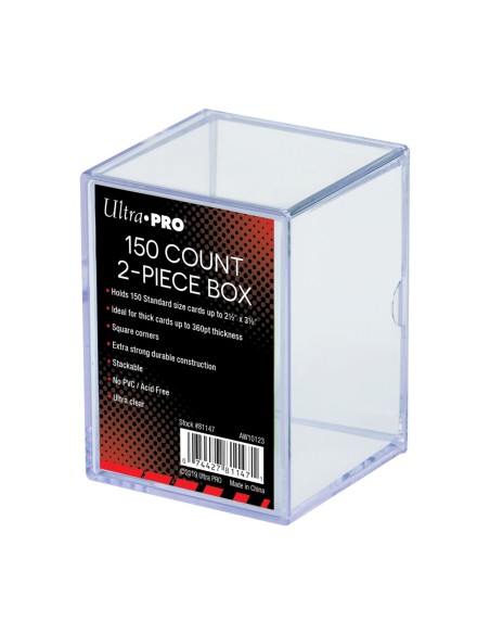 UPR 2 Piece Storage Box 150+ Clear