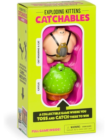 EK: Catchables 2-Pack #2 (Cat-wearing-a-cat & Cactus)