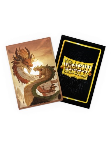 Dragon Shield Small MATTE ART Sleeves Wood Snake (60)