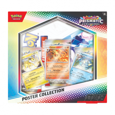 PKM Scarlet&Violet Prismatic Evolutions Poster Collection